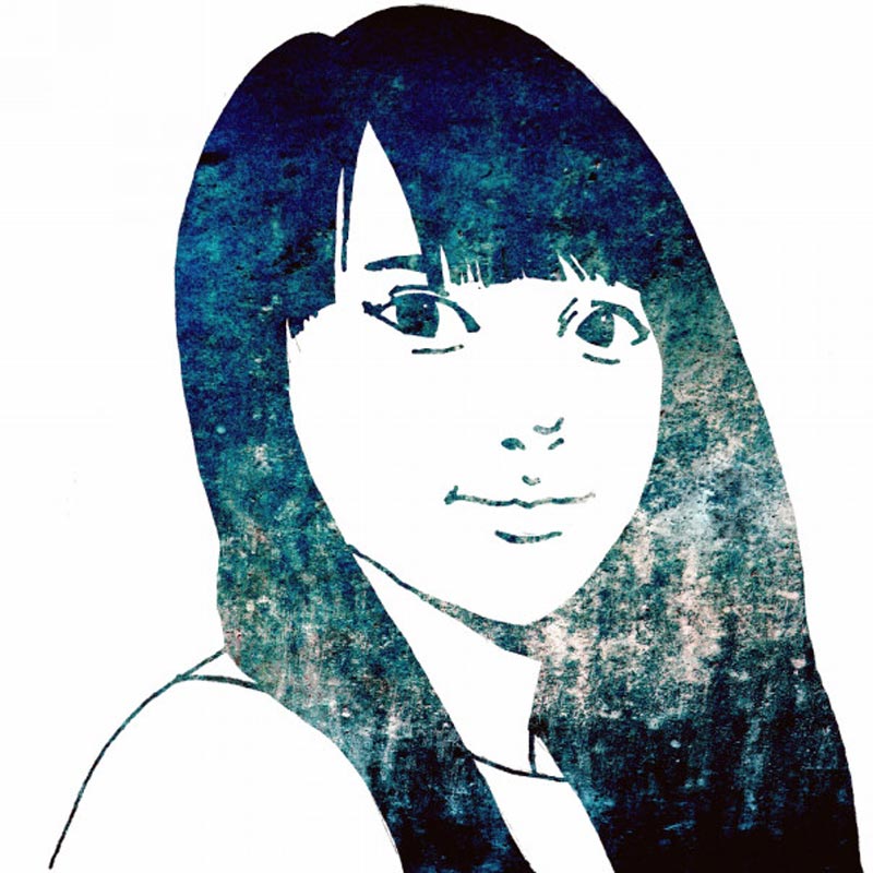 新品/サイン入】古塔つみSolo Exhibition “q” No,982G - 版画