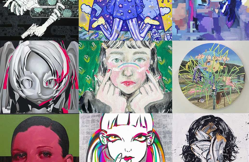 EYES_vol.2  Portrait show by Emerging Artists 笠原菜々子｜きゃらあい｜サワダモコ｜髙木ちゃー｜東ちなつ｜宏美｜cocoro nakaura｜ Neinei｜neuronoa